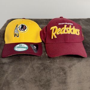 Vintage Washington Redskins Hat Set. Burgundy And Gold